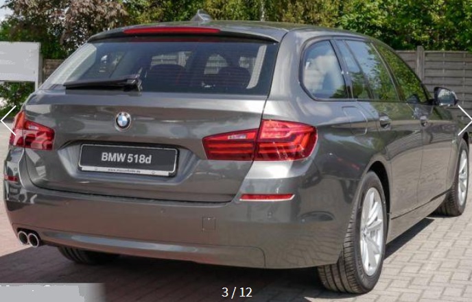 lhd car BMW 5 SERIES (01/08/2015) - 